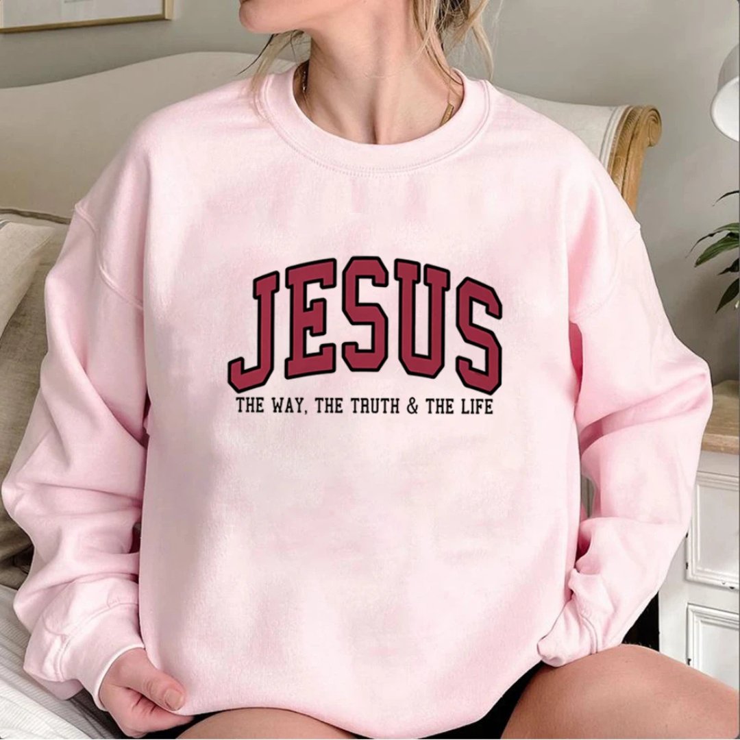 "JESUS - The Way, The Truth & The Life" Christian Crewneck