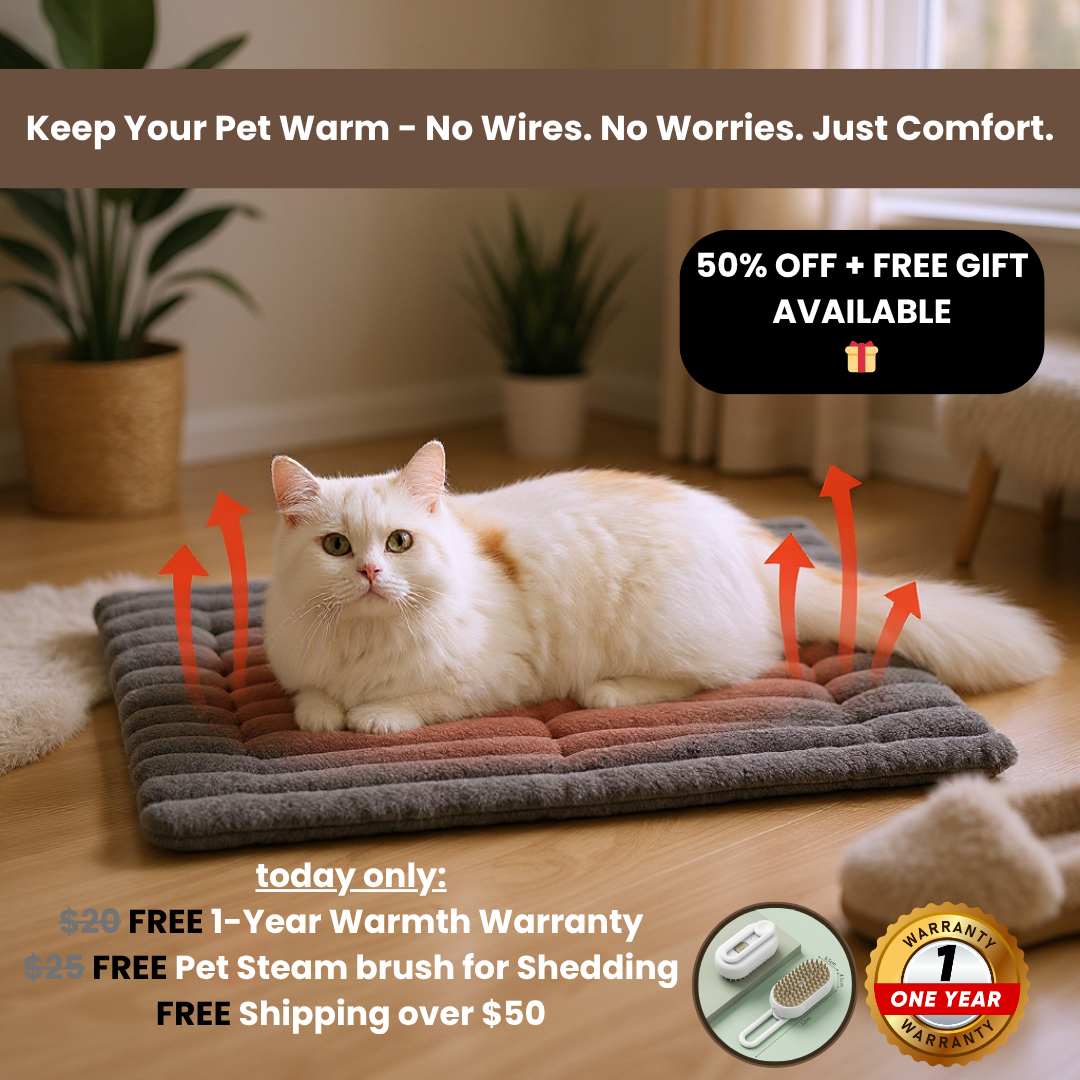 Villeti CozyPaw™ Self Warming Pet Bed