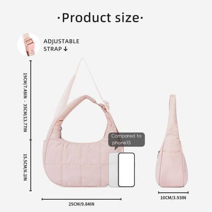 Villeti Crescent Puffer Bag