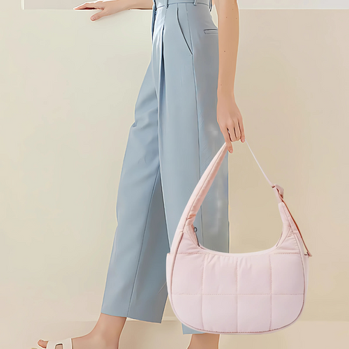 Villeti Crescent Puffer Bag