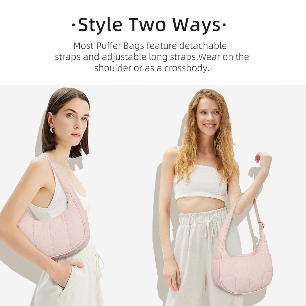 Villeti Crescent Puffer Bag